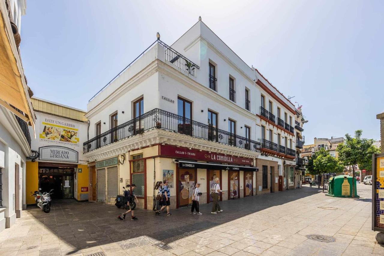 Comfy Away - Apartamento Exclusivo Mercado De Triana Con Balcon セビリア エクステリア 写真